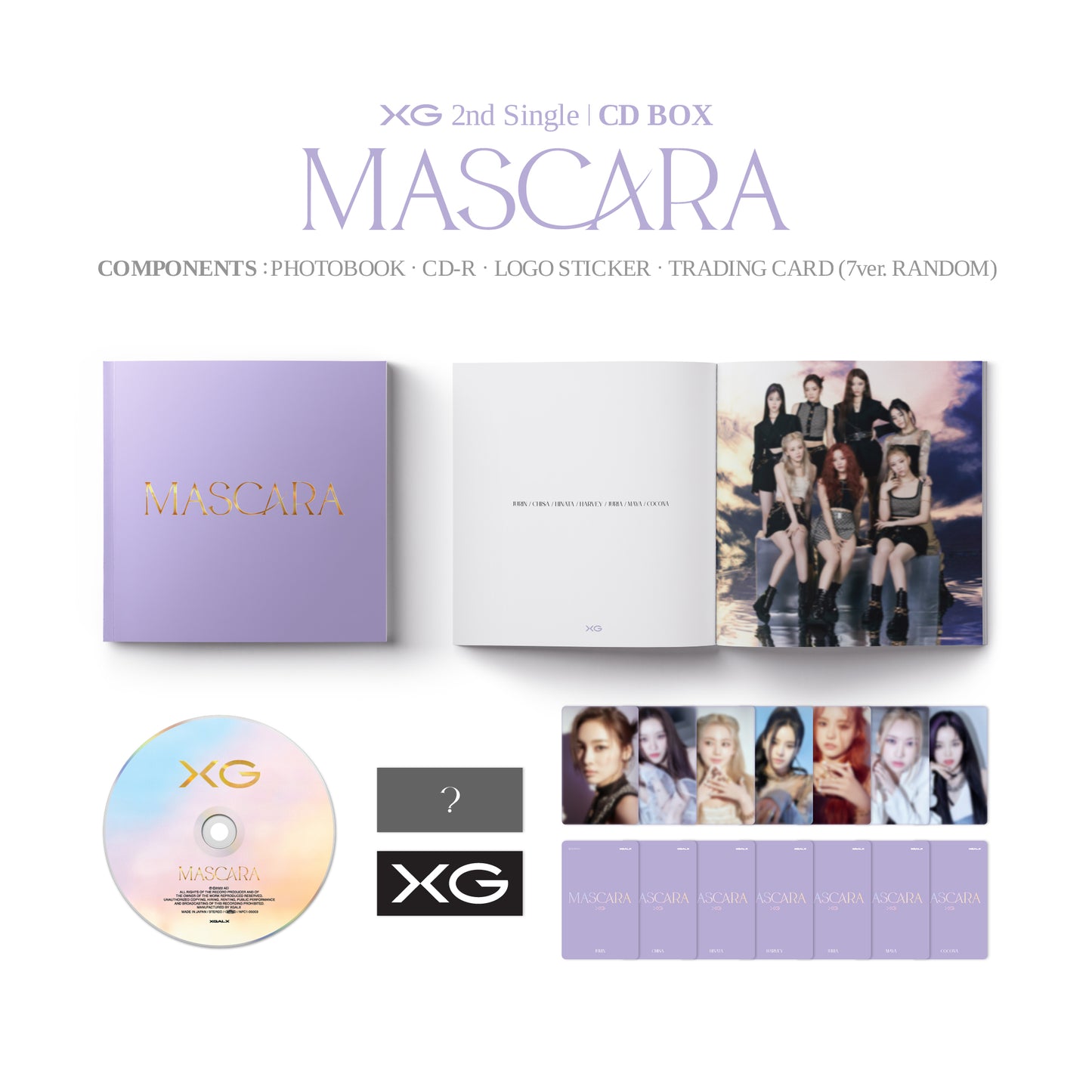 XG mascara CD JURINトレカをHA - K-POP/アジア